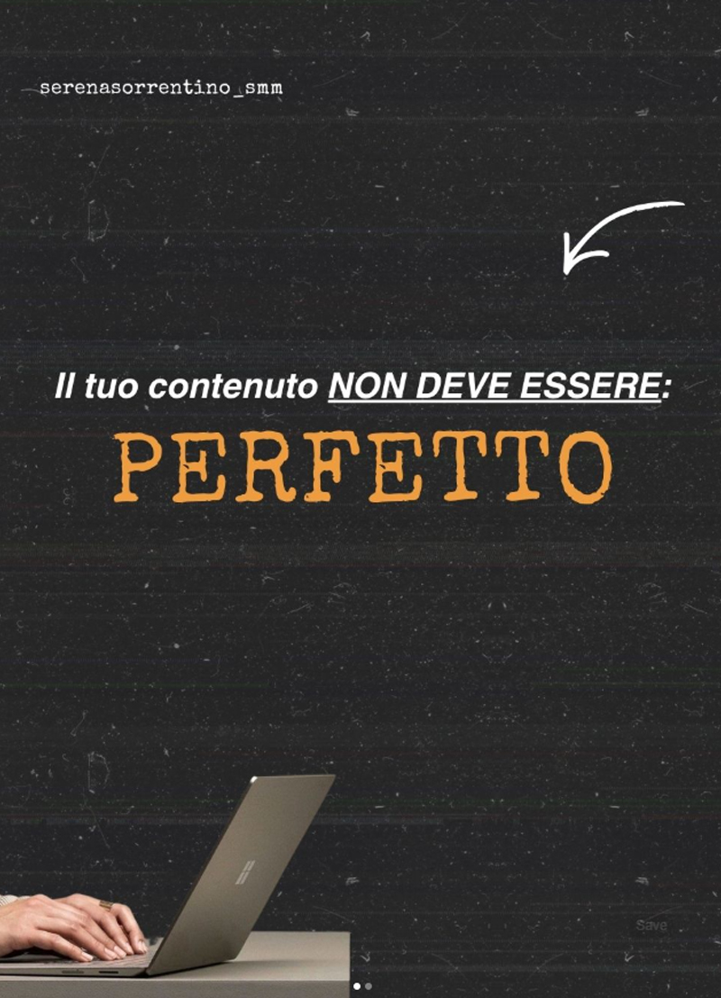 Serena Sorrentino - Gestione Social Portfolio lavori